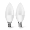 LED C37 E14 3W 2 szt. - 8433325191764