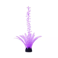 Świecąca roślina do akwarium 18.5cm fluorescencyjna kolorowa ozdobna - 8719138050666