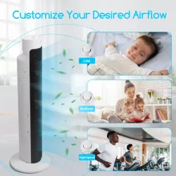 Wentylator wieżowy 30-calowa kolumna chłodząca wydajność 13,37 m³/min - 8433325192297