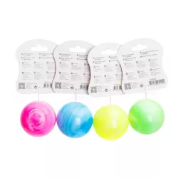 Świecąca kula LED piłka galaktyka rozmiar S 5.5cm zabawka dla psa - 8719138051052