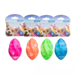 Świecąca piłka karambola 8cm Jajowata galaktyka do zabawy dla psa - 8719138051113