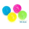 Piłka plaster miodu kula LED 5.5cm zabawka dla psa do aportowania - 8719138051175