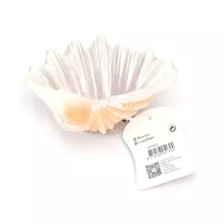 Otwarta muszla 10.5x8x4.5cm dekoracja z żywicy i kryjówka dla rybek - 8719138051304