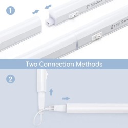 Oprawa led świetlówka kompaktowa lampa 0.3m T5 4W 480lm neutralna - 8433325192532