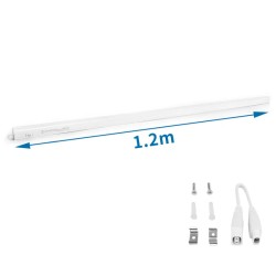 Oprawa led świetlówka kompaktowa lampa 1.2m T5 14W 1610lm biała zimna - 8433325192549