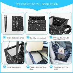 PET CAR BAG BLACK（L40*W35*H45CM）BLACK - 8719138057665