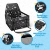 Torba transportowa samochodowa dla psa, 40×35×45cm, czarna - 8719138057665