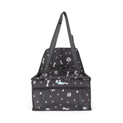 Torba transportowa samochodowa dla psa, 40×35×45cm, czarna - 8719138057665