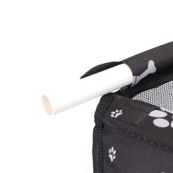 Torba transportowa samochodowa dla psa, 40×35×45cm, czarna - 8719138057665