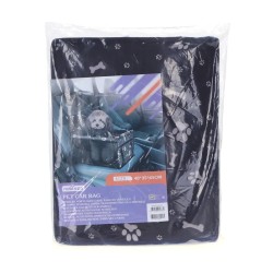 Torba transportowa samochodowa dla psa, 40×35×45cm, czarna - 8719138057665