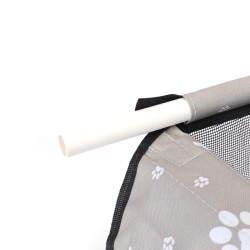 Torba samochodowa do przewożenia zwierząt 40×35×45cm, szara - 8719138057689