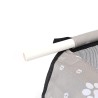 Torba samochodowa do przewożenia zwierząt 40×35×45cm, szara - 8719138057689