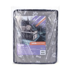 Torba samochodowa do przewożenia zwierząt 40×35×45cm, szara - 8719138057689