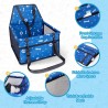 Torba transportowa samochodowa do przewozu małego psa, 40×35×45cm, niebieska - 8719138057696
