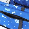 Torba transportowa samochodowa do przewozu małego psa, 40×35×45cm, niebieska - 8719138057696