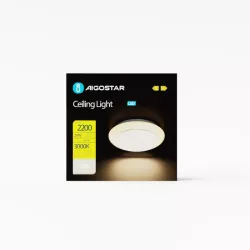 Plafon LED okrągły 20W 3000K ciepły, śr. 33 cm, wys. 7,1 cm - 8433325192815