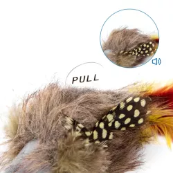 Pluszowa zabawka w kształcie zwierząt z dźwiękiem - 8719138060948