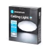 Plafon LED gwiaździsty 12W 6500K zimny, śr. 26,8 cm, wys. 6,5 cm - 8433325192983