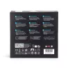 Plafon LED gwiaździsty 20W 6500K zimny, śr. 34,5 cm, wys. 7,2 cm - 8433325193010