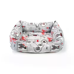 Pojedyncze legowisko z nadrukiem dla zwierząt E - 8719138128839