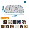 Piankowa poduszka z gąbki z nadrukiem, rozmiar L - 8719138128907