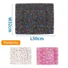 Poduszka flanelowa dwustronna w łapki, rozmiar S - 8719138130511