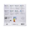 Plafon LED z czujnikiem ruchu 24W 3000K ciepły, śr. 38,5 cm, wys. 8 cm - 8433325193744