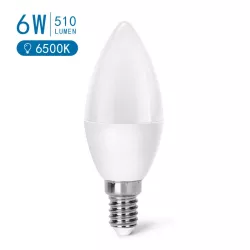 LED C37 E14 6W - 8433325178987