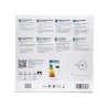 Plafon LED ściemnialny 18W 6500K zimny, śr. 33,7 cm, wys. 8 cm - 8433325193799