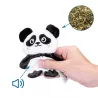 Szeleszcząca zabawka z kocimiętką pluszowa panda - 8719138138999