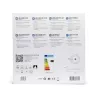 Plafon LED ściemnialny 24W 6500K zimny, śr. 38,5 cm, wys. 8 cm - 8433325193829