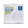 Plafon LED CCT regulowany 18W 3000-6500K, śr. 31,8 cm, wys. 8,5 cm - 8433325193836
