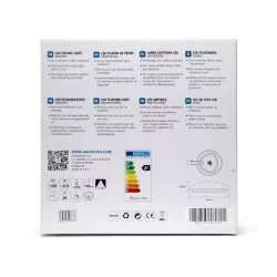 Plafon LED CCT regulowany 18W 3000-6500K, śr. 31,8 cm, wys. 8,5 cm - 8433325193836
