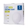 Plafon LED okrągły 18W 4000K neutralny, śr. 35 cm, szeroka ramka - 8433325193867