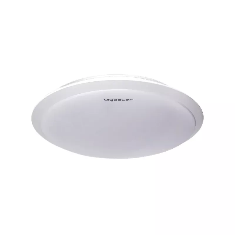 Plafon LED okrągły 24W 4000K neutralny, śr. 38 cm, szeroka ramka - 8433325193898