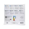 Plafon LED okrągły 24W 4000K neutralny, śr. 38 cm, szeroka ramka - 8433325193898