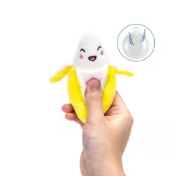 Pluszowy owoc piszcząca kolorowa zabawka gryzak dla psa - 8719138163816