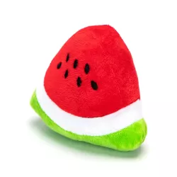 Pluszowy owoc piszcząca kolorowa zabawka gryzak dla psa - 8719138163816