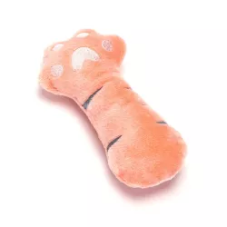 Pluszowa dźwiękowa zabawka dla psa - łapa niedźwiedzia - 8719138167852