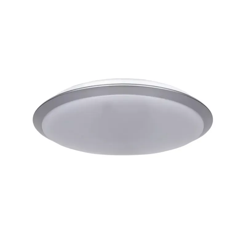 Plafon LED okrągły 18W 4000K neutralny, śr. 35 cm, srebrna ramka - 8433325193928