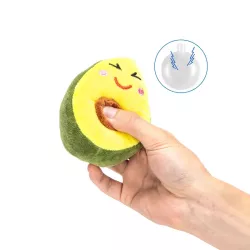 Pluszowa dźwiękowa zabawka dla psa - owoce - 8719138173914