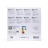 Plafon LED okrągły 18W 4000K neutralny, śr. 35 cm, srebrna ramka - 8433325193928