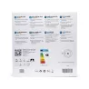 Plafon LED okrągły 24W 4000K neutralny, śr. 38 cm, srebrna ramka - 8433325193959