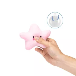 Pluszowa dźwiękowa urocza zabawka dla psa - gwiazda, chmura, księżyc - 8719138179084