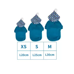 Domowa koszula z klapami dla zwierząt XS-20CM/S-25CM/M-30CM - 8719138181414