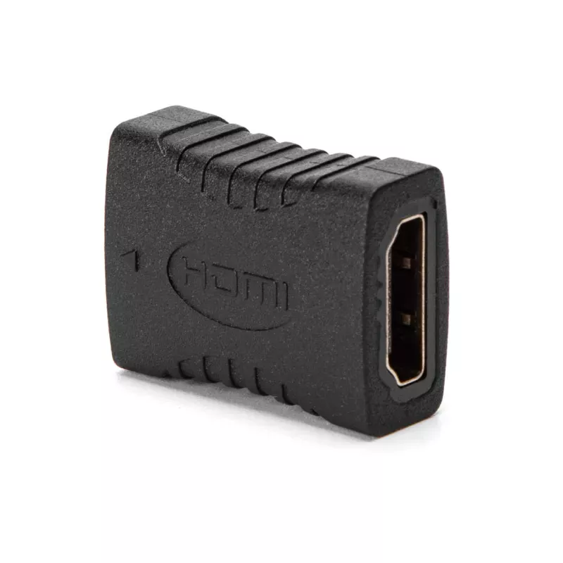 Adapter HDMI żeński na męski czarny - 8433325194260