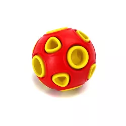 Zabawka pla psa w kształcie piłki z dozownikiem średnica 5cm - 8719138185917