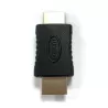 Adapter HDMI męski na żeński czarny - 8433325194277