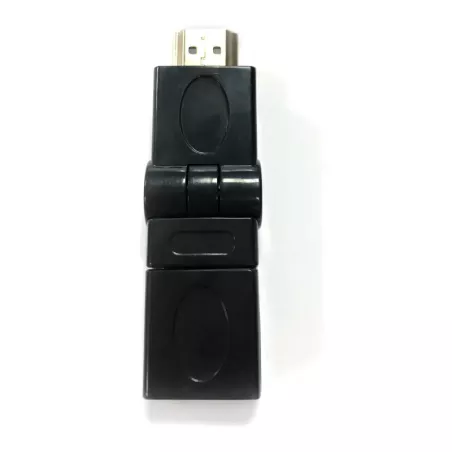 Adapter HDMI męski na żeński czarny - 8433325194284