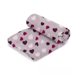 Koc dla zwierząt S:L75*W75cm szary/niebieski/brązowy - 8719138187263